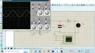 3-Phase half wave rectifier in proteous