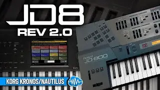 KORG KRONOS / NAUTILUS SERIES ♫ 32 presets ► JD8 REV 2.0
