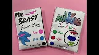 Blind Bag Compilation | MrBeast Blind Bag | PJ MASKS Blind Bag