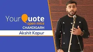 'I Am A Guy' by Akshit Kapur | English Poetry | YQ - Chandigarh (Open Mic 1)