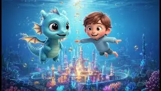 The Sparkle City Under the Sea 🌊✨ | Magical Bedtime Story for Kids | Calm Sleep Story