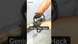 Remove Broken Pipe Fitting with Just a Bolt & Nut! 🔧🔥#PlumbingHack #DIYHack #LifeHacks #PipeRepair