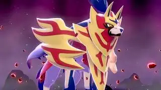 Pokemon Shield -  Zamazenta behemoth bash
