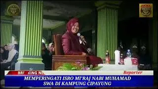 MEMPERINGATI ISRO MI'RAJ NABI MUHAMAD SWA DI KAMPUNG CIPAYUNG