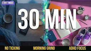 ADHD Admin Sprint Timer (Visual Only) | Get It Done &mdash; 30 Min