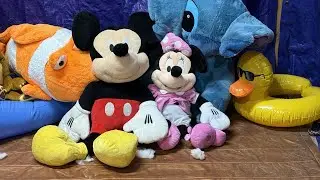 Destroy Large Disney Mickey Mouse Stuffed Animal Plush Toy