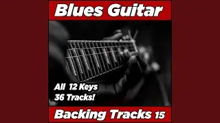 Creative Playing | Minor Blues Guitar Backing Track in Ebm