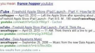 France Hopper Search Story