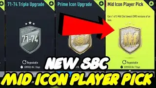 NEW Mid Icon Player Pick SBC In FIFA 22 Ultimate Team!