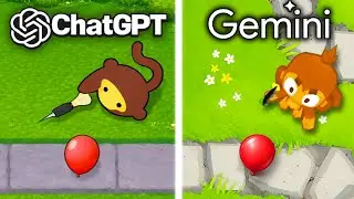 ChatGPT vs Gemini Make Bloons Tower Defense From Scratch