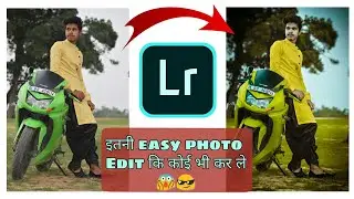 Lightroom Moody Blue and Yellow Tone Editing in Android || MR RAZZ Editing