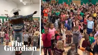 Lil Nas X treats Ohio schoolchildren with special show after their performance went viral