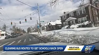 Snow, ice impacting city bus stops as Cincinnati Public Schools close Wednesday