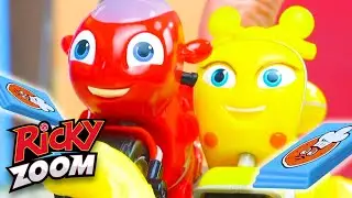 Pizza Problems 🍕 Ricky Zoom Toy Episode ⚡️ Motorcycle Cartoon | Ricky Zoom