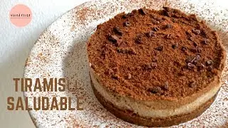 TIRAMISÚ VEGANO Y SALUDABLE