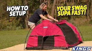 Easy swag setup tips for your Kings Pink swag!