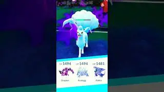 Drapion 🤩 Avalugg ❄️ Shadow Palkia 🌊 || Pokemon Go 🌈 @pokemongo #shorts #pokemongo