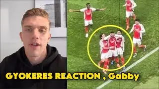 😳Gyokeres Shocking Reaction to Gabriel Magalh&atilde;es After Hitting his Celebration, Arsenal vs Sporting