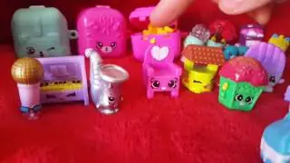 Shopkins Season 5 Mega Pack Unboxing Petkins Charms Bubblisha Shoppie Doll Blind Bags Unboxing