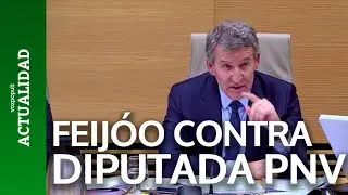 Feijóo contra la diputada del PNV