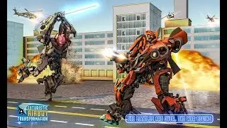 Futuristic Airplane Robot - Transformation Games (By Minja Studio) Android Gameplay HD