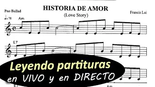 SOLFEO CANTADO de PARTITURAS Love History HISTORIA DE AMOR