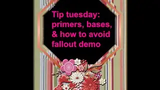 Tip Tuesday: No eyeshadow fallout demonstration