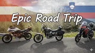 RAKÚSKO-SLOVINSKO na motorke: Epic Trip s kamarátmi!