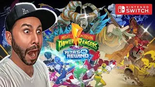 Retro 4 Player Couch Coop Beat &lsquo;em Up - Mighty Morphin Power Rangers Rita&rsquo;s Rewind
