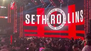 Seth &ldquo;Freakin&rdquo; Rollins Entrance Live WWE Day 1 Jan. 1, 2022
