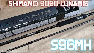 Cần Câu Cá Shimano 2020 Lunamis S96MH - 2.90m - Made in Indonesia