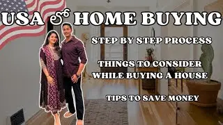 Process of buying house in America | Tips for new home buyers | USA Telugu vlogs | USA Telugu Family