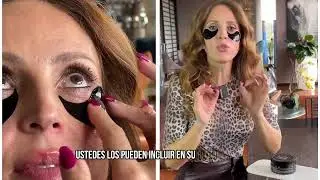 Alejandra Azcarate (Nuevos parches para ojos con caviar y cristales de col&aacute;geno)