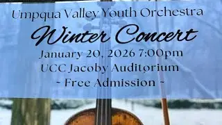 Umpqua Valley Youth Orchestra &ndash; Winter Concert (Live) | January 20, 2026