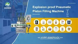 HYPF-5000PS-EX Explosion-Proof Filler DEMO - Safely Fill Flammable Liquids Up to 5L! ⚠️🔥