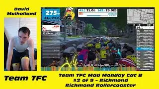TFC Mad Monday Highlights Reel - Richmond Rollercoaster x4 Laps - Cat B - 13th July