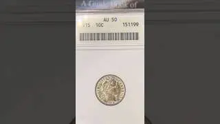 New video out. Pair of nice Barber Dimes in #anacs holders. #coinshopfinds #barberdime #pcgs #ngc