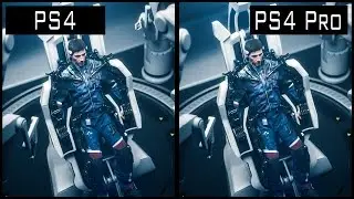 The Surge PS4 Pro vs PS4 Graphics Comparison