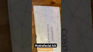 Hydrafacial kit cosderma Hydrafacial kit Medifacial #dermatologist #medifacialkit #hydrafacialkit
