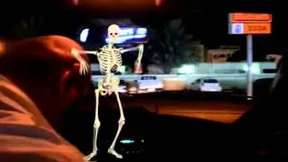 OH NO!!! MY DAD HAS A SKELETON ON HIM!!!