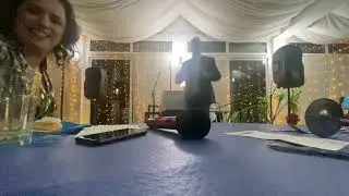 19/12/25 con buena música y magia finalizo la noche - último evento del año Club Literario Caliope
