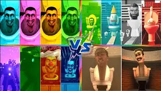 Skibidi Toilet Battle 💥 Cameraman vs TV Man (Epic Fight!)