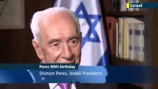 World's Oldest Head of State Turns 90: Israeli President Shimon Peres reflects on long career