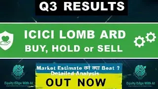 Icici Lombard Quarterly Result | Icici Lombard Share Result | Icici Lombard Buy Or Sell #icici