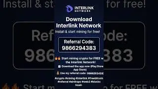 Interlink network biggest free crypto project #blockchain #interlinknetwork #crypto #cryptocurrency