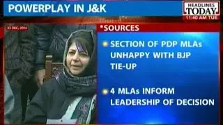 Major roadblock for PDP-BJP alliance in J&K