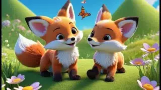 Baby Fox Can&rsquo;t Find His Giggle | English Nursery Rhyme | Kids Songs | Baby Music