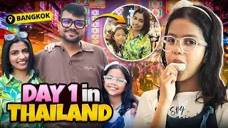 Day 1 in Bangkok, Thailand ✈ Golden Buddha and Chinatown Visit, Adi's Travel Vlog, Family Connection