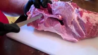 How To Debone A Pork Butt - De-Bone a Boston Butt