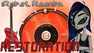 [ЧАСТЬ 2] Реставрация Roomba 625 в стиле Muse Guitar — робот-пылесос Space Dementia
